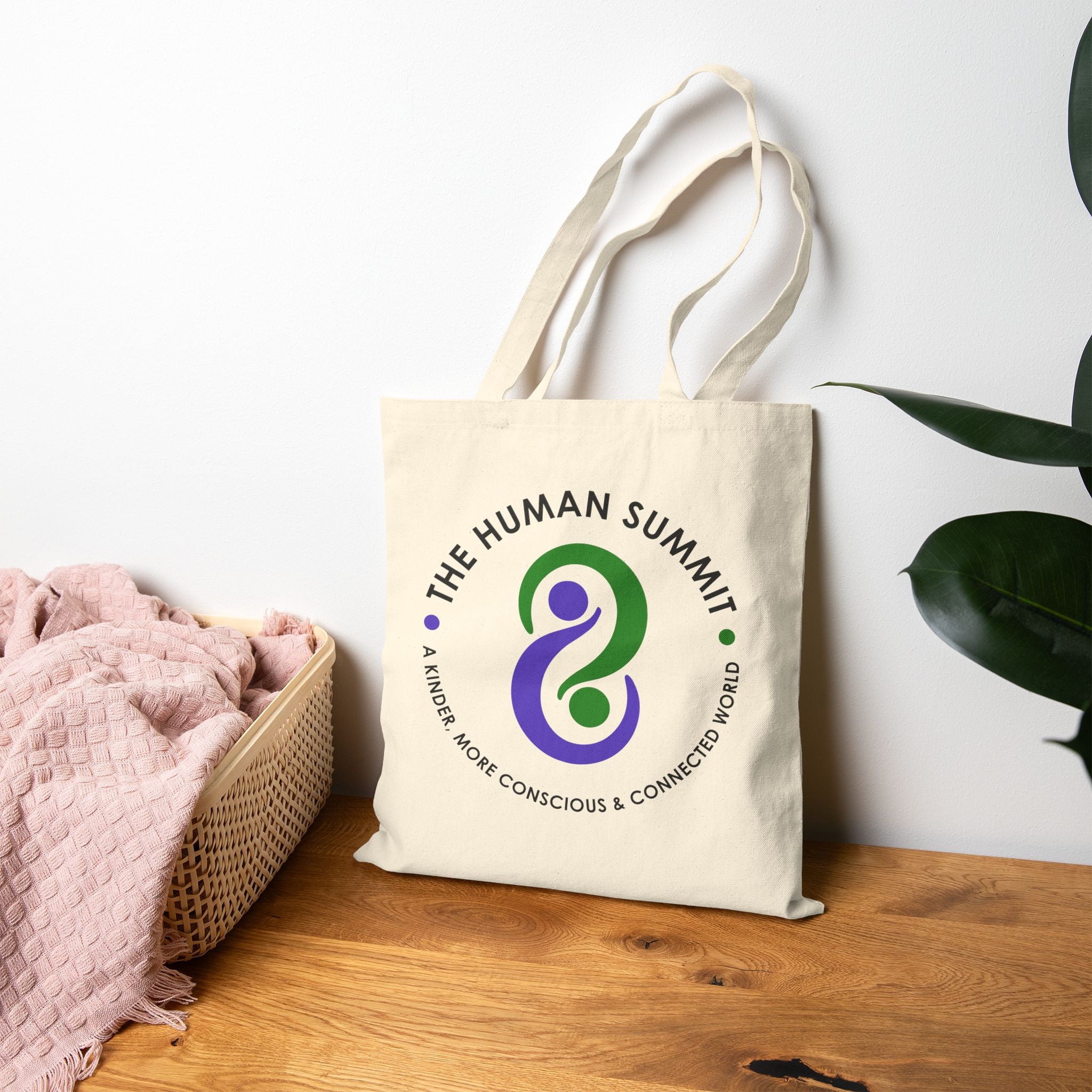 Kinder, More Connected Tote Bag - The Human Summit Collection